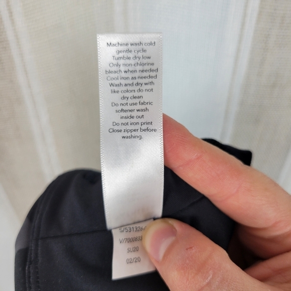 Athleta Match Point Skort Mini Skirt Camo Gray Black Size Small - Picture 11 of 13